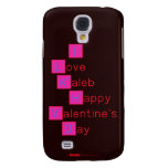 I 
 Love  
 Kaleb 
  Happy
 Valentine's
 Day 
   Samsung Galaxy S4 Cases