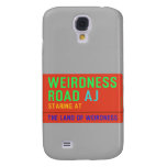Weirdness Road  Samsung Galaxy S4 Cases