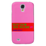 keep Calm Love Ireland  Samsung Galaxy S4 Cases