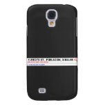  Ejercito st., poblacion, sibulan  Samsung Galaxy S4 Cases