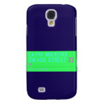 Capri Mickens  Swagg Street  Samsung Galaxy S4 Cases
