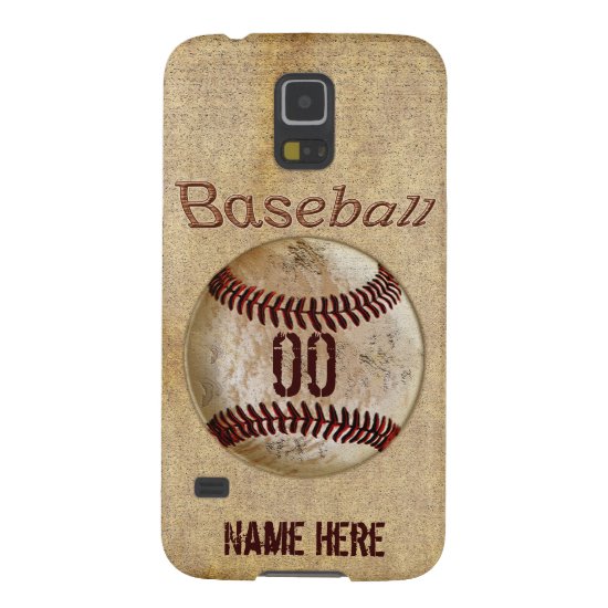 Samsung Galaxy S5 Baseball Phone Case PERSONALIZED