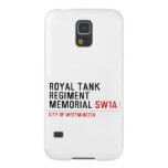 royal tank regiment memorial  Samsung Galaxy S5 Cases