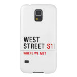 west  street  Samsung Galaxy S5 Cases
