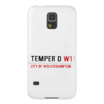 TEMPER D  Samsung Galaxy S5 Cases