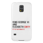 king george vi and elizabeth  Samsung Galaxy S5 Cases