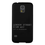 LONDON STREET SIGN  Samsung Galaxy S5 Cases