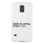 COURT OF APPEAL STREET  Samsung Galaxy S5 Cases