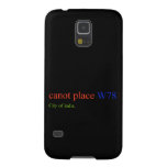 canot place  Samsung Galaxy S5 Cases
