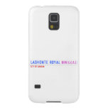 Lashonte royal  Samsung Galaxy S5 Cases