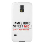 JAMES BOND STREET  Samsung Galaxy S5 Cases