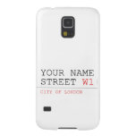 Your Name Street  Samsung Galaxy S5 Cases