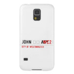 John ❤️ Aey  Samsung Galaxy S5 Cases