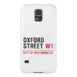 oxford  street  Samsung Galaxy S5 Cases