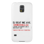 Dj Beat MC Ave.   Samsung Galaxy S5 Cases