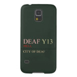 deaf  Samsung Galaxy S5 Cases