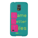 Game
 Letter
 Tiles  Samsung Galaxy S5 Cases