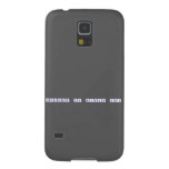 Welcome to Science Class  Samsung Galaxy S5 Cases