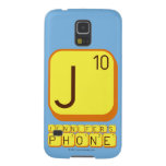 J
 JENNIFER'S
 PHONE  Samsung Galaxy S5 Cases