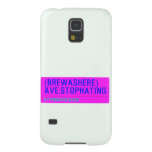 (Brewashere) ave.stophating  Samsung Galaxy S5 Cases