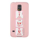 I
 Lv
 U  Samsung Galaxy S5 Cases