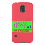 lyricas Street  Samsung Galaxy S5 Cases