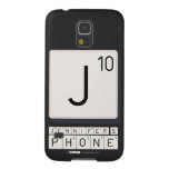 J
 JENNIFER'S
 PHONE  Samsung Galaxy S5 Cases