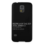 Ridwaan TaLiEp Ave  Samsung Galaxy S5 Cases