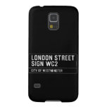 LONDON STREET SIGN  Samsung Galaxy S5 Cases