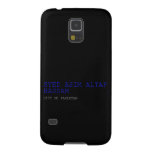 SYED ASIM ALTAF HASSAM  Samsung Galaxy S5 Cases