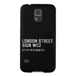 LONDON STREET SIGN  Samsung Galaxy S5 Cases