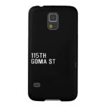 115TH Goma St  Samsung Galaxy S5 Cases