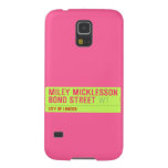 miley micklesson bond street  Samsung Galaxy S5 Cases