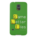 Game Letter Tiles  Samsung Galaxy S5 Cases