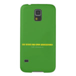 Mr know it all Phumakim   Samsung Galaxy S5 Cases