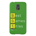 Best
 Games
 Titles  Samsung Galaxy S5 Cases