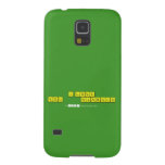 I LOVE YOU           NJABULO  Samsung Galaxy S5 Cases