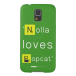 'Nolla 
 loves
 Popcat'  Samsung Galaxy S5 Cases