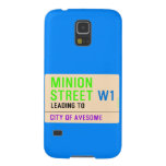 Minion Street  Samsung Galaxy S5 Cases
