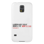 Laurenjade yusuf Jodrell rd  Samsung Galaxy S5 Cases