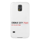 Cronje City  Samsung Galaxy S5 Cases