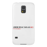 LONDON SOKAK TABELASI  Samsung Galaxy S5 Cases