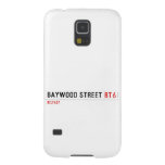 Baywood Street  Samsung Galaxy S5 Cases