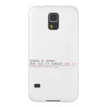 DoNNA M JONES  She DiD It Street  Samsung Galaxy S5 Cases