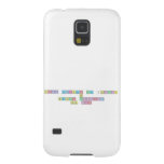 Pasaste elxamen de quimica
 No
 estuvo dificil
 pues claro  Samsung Galaxy S5 Cases