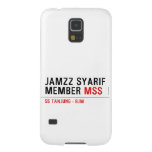 Jamzz Syarif Member  Samsung Galaxy S5 Cases