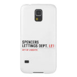 Spencers Lettings Dept.  Samsung Galaxy S5 Cases