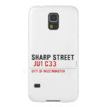 SHARP STREET   Samsung Galaxy S5 Cases