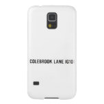 COLEBROOK LANE  Samsung Galaxy S5 Cases