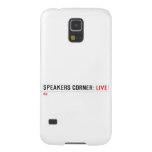 Speakers Corner:  Samsung Galaxy S5 Cases